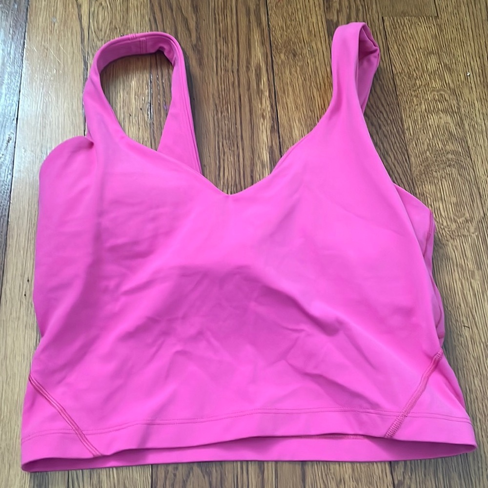 Lululemon Align Crop Tank Sonic Pink